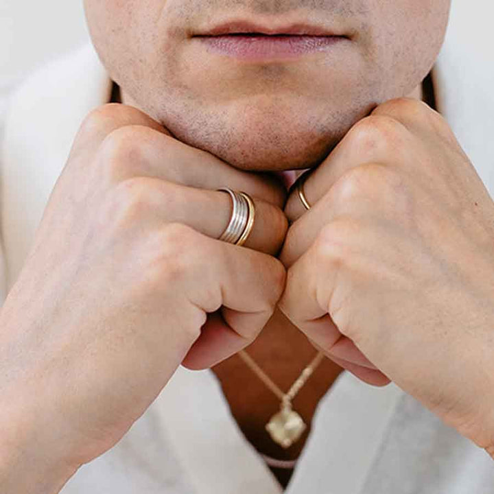 Essential Lines Silver Ring