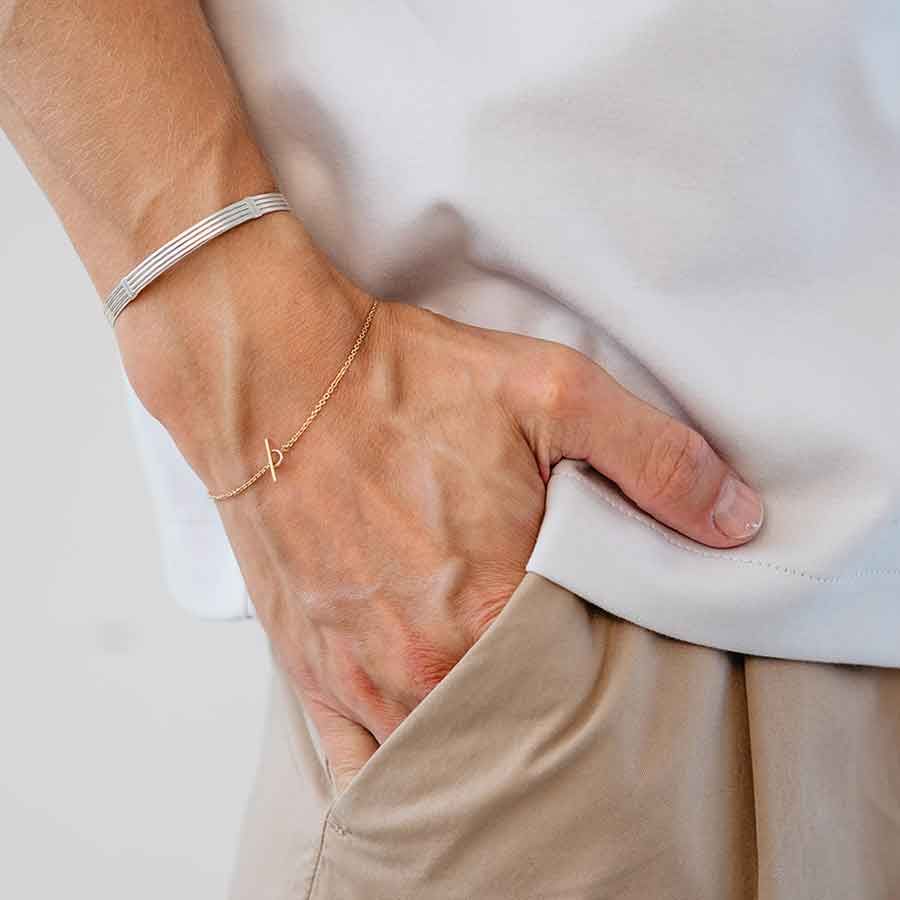 The Essential Armband 18K vergoldet