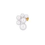 Serena 18K Gold Plated Stud w. Pearls