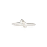 Legacy Knot Mini (Slim) 18K Whitegold Ring