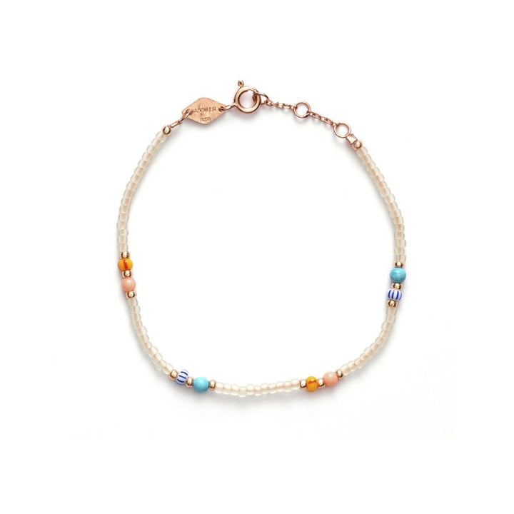 Soho Forgyldt Armbånd m. Glasperler