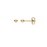 Mini Sphere 18K Gold Studs