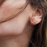 Mini Sphere 18K Gold Studs