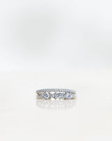 Brigitte 18K Gold, Whitegold or Rosegold Ring w. Diamonds