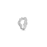 Stellar Silver Earring w. Zirconia