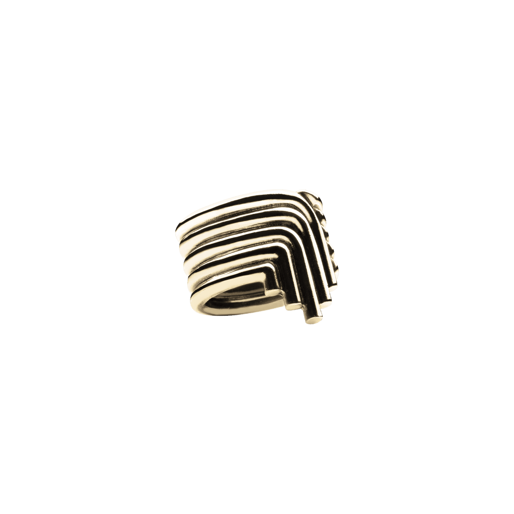 Supersonic Ring Forgyldt