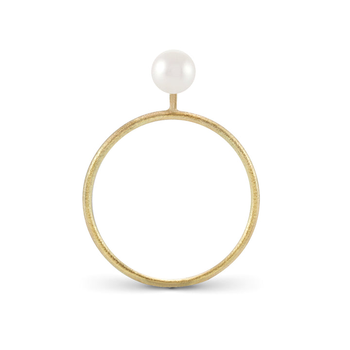 TENTACLE Goldring 14K I Perle