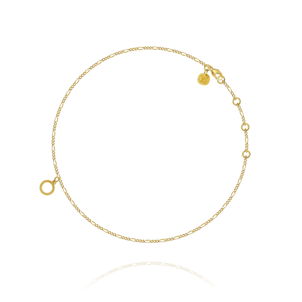Thera Twist Piccolo Fußkettchen 18K Gold