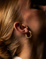 The Gasp Large 18K Gold Earring