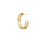 The Gasp Large 18K Gold Earring