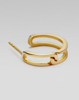 The Gasp Small 18K Gold Earring