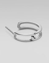 The Gasp kleiner Ohrring aus Silber