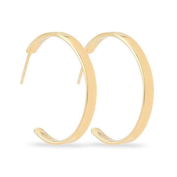 Rhythm Medium Forgyldt Hoop