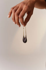 Ionic Mpingo Ohrring aus 18K Gold I Diamant