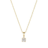 10K Gold Pendant w. Moonstone