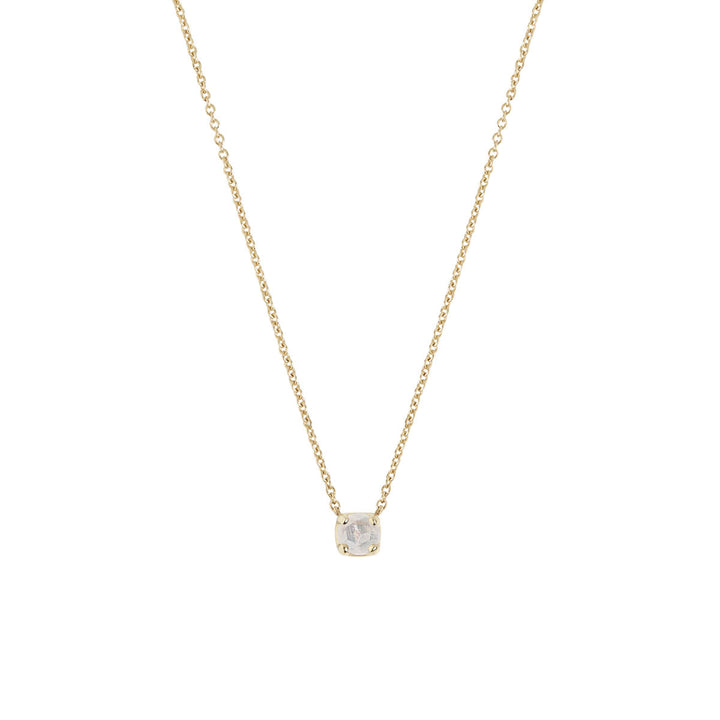 10K Guld Halskæde m. Månesten