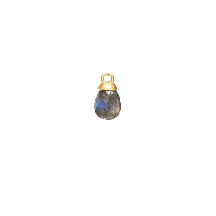 10K Gold Pendant w. Labradorite