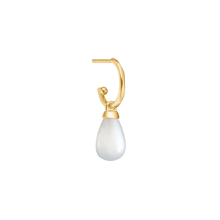 10K Gold Pendant w. Moonstone