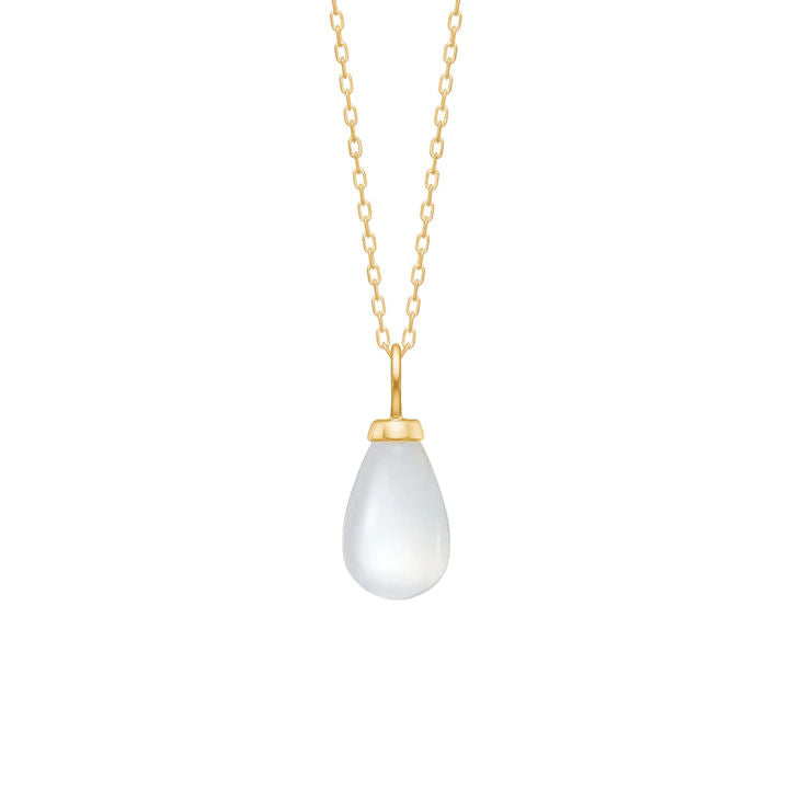 10K Gold Pendant w. Moonstone