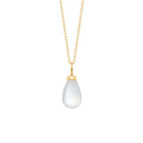 10K Gold Pendant w. Moonstone
