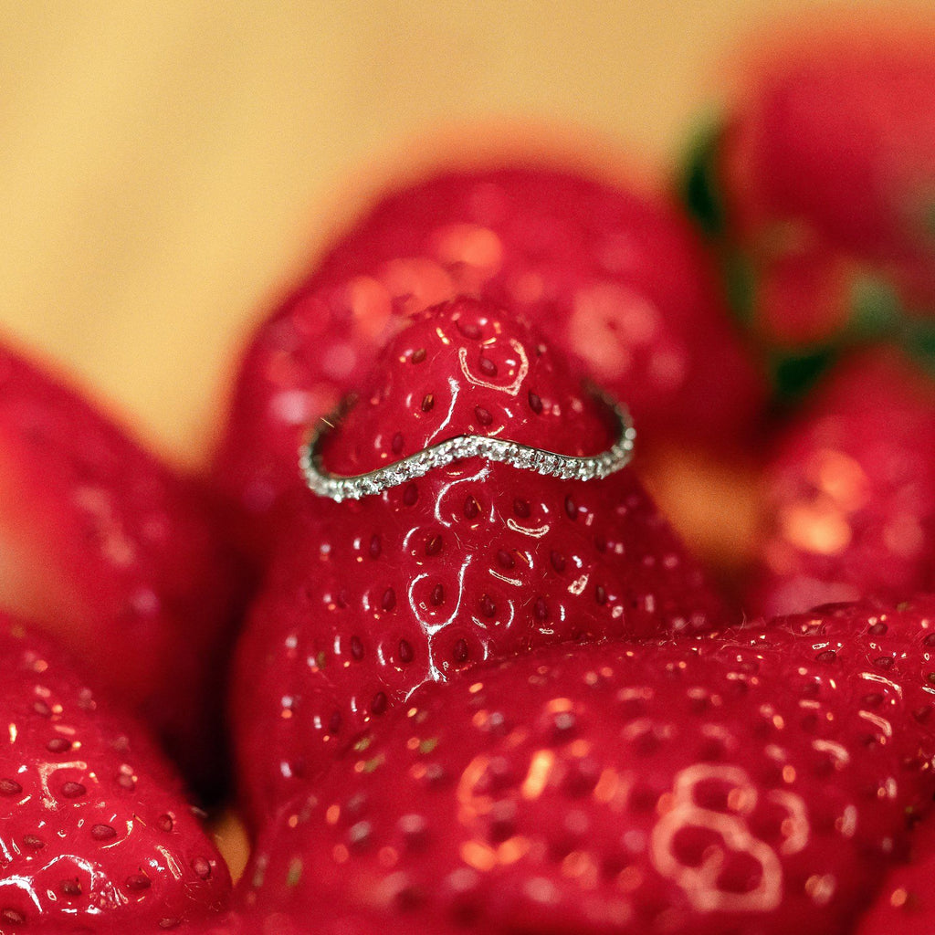 The Curved - 18K Whitegold / 48