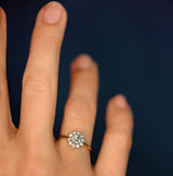 The Halo Large - 18k Gold / 48