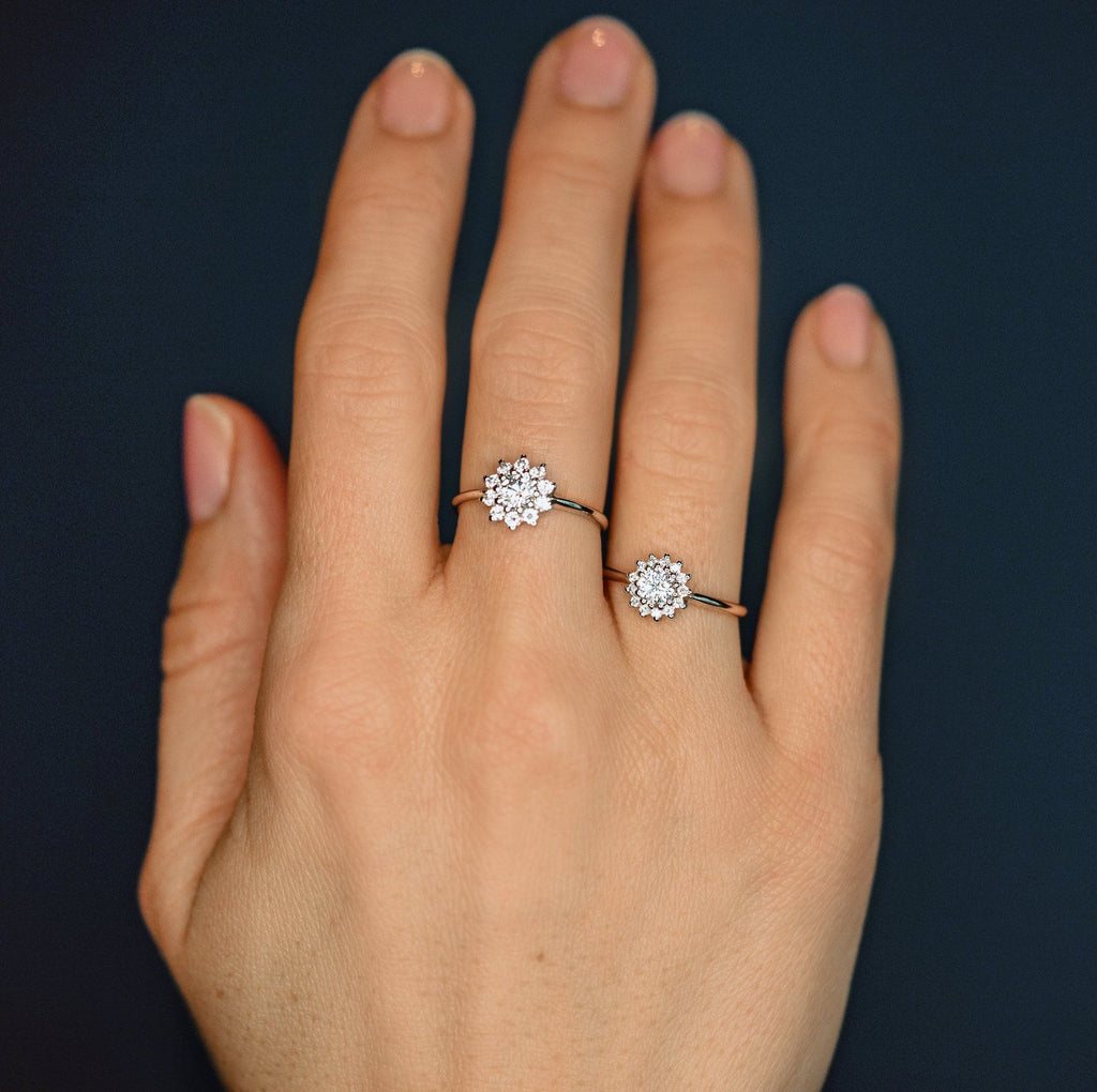 The Halo Large - 18k Gold / 48