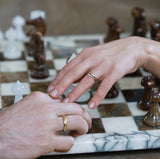 De rene 4 mm 18K Guld, Whitegold eller Rosaguld Ring