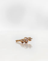 Tiny Brigitte Ohrstecker 18K Gold, Weißgold oder Rosegold I Diamanten I Single