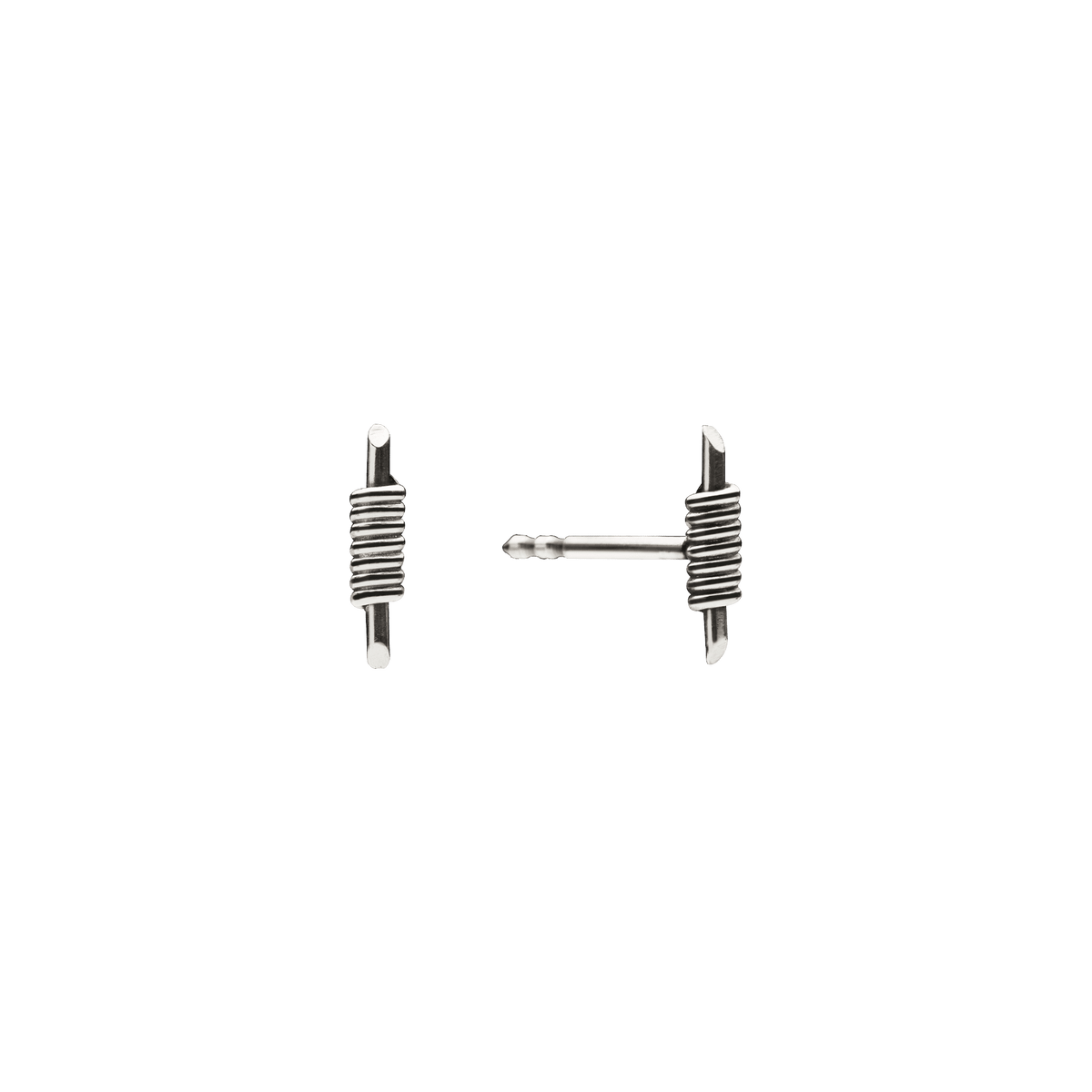 Tiny Bullet Ohrringe aus Silber