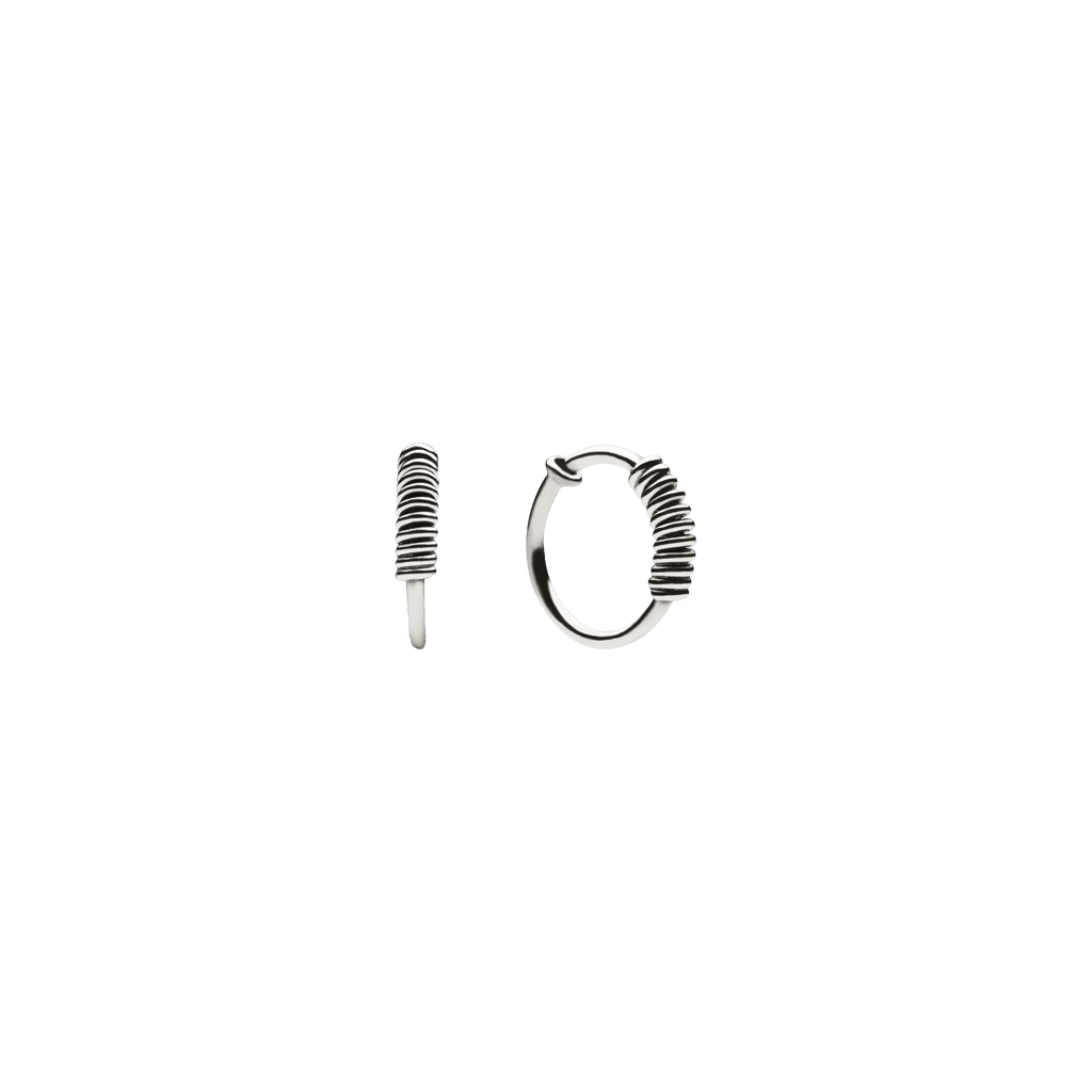 Tiny Edie Earrings Silver
