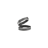 Triple Mini Viper Ring Sølv