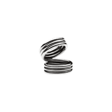 Triple Viper Ring Sølv