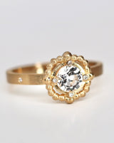 Orbit Meant to Be 18K Gold Ring w. Diamonds