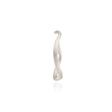 Large Vega Silver Hoops