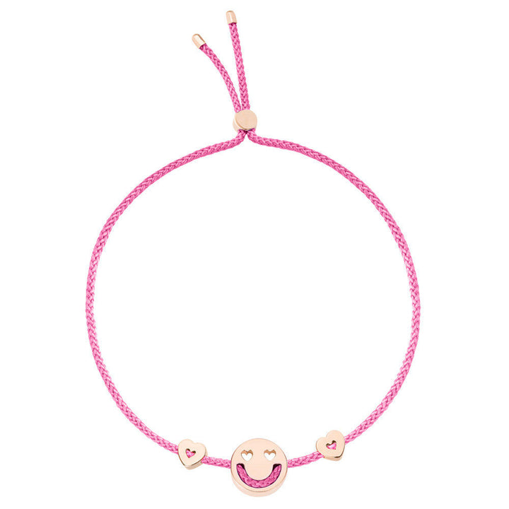 Freunde geschlagene Herzen 18K Gold plattiert Armband