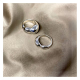 Moonlit Stellar Silver Ring