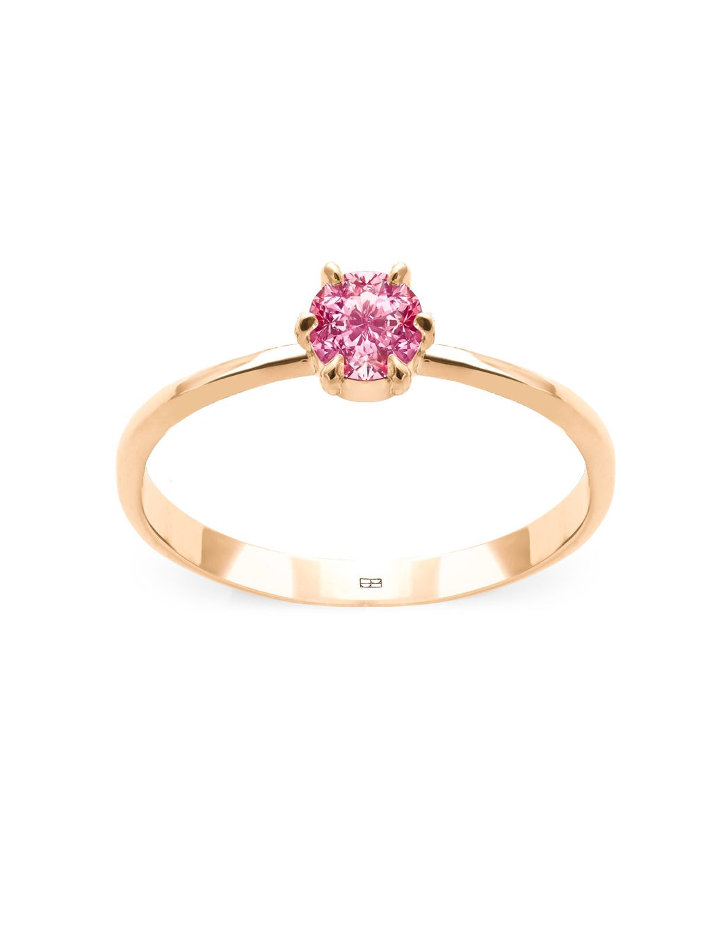 Your Way N°16 18K Guld Ring m. Safir