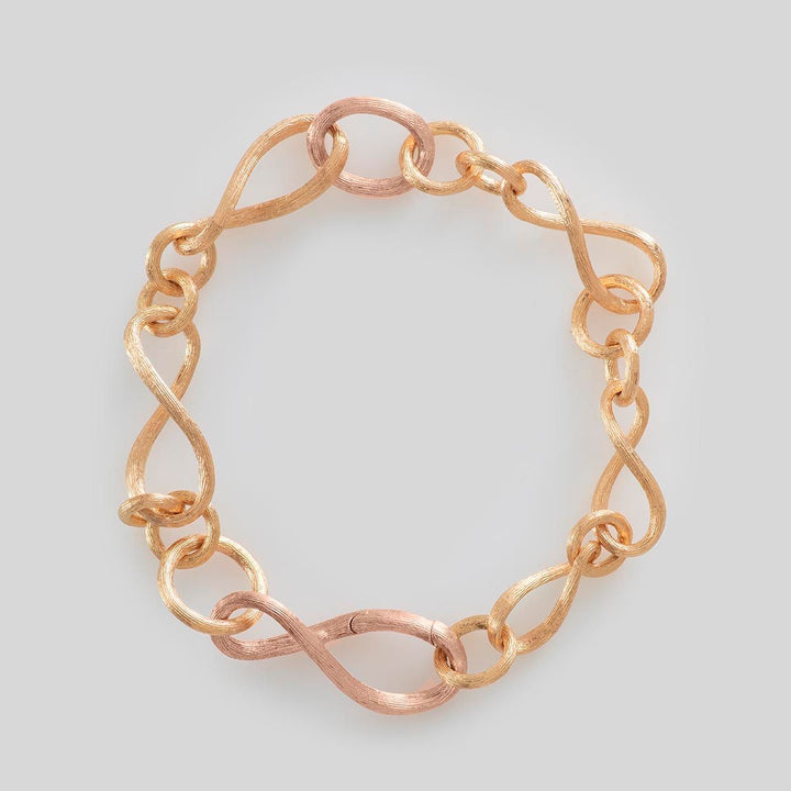 Love Small 18K Gold & Rosegold Bracelet