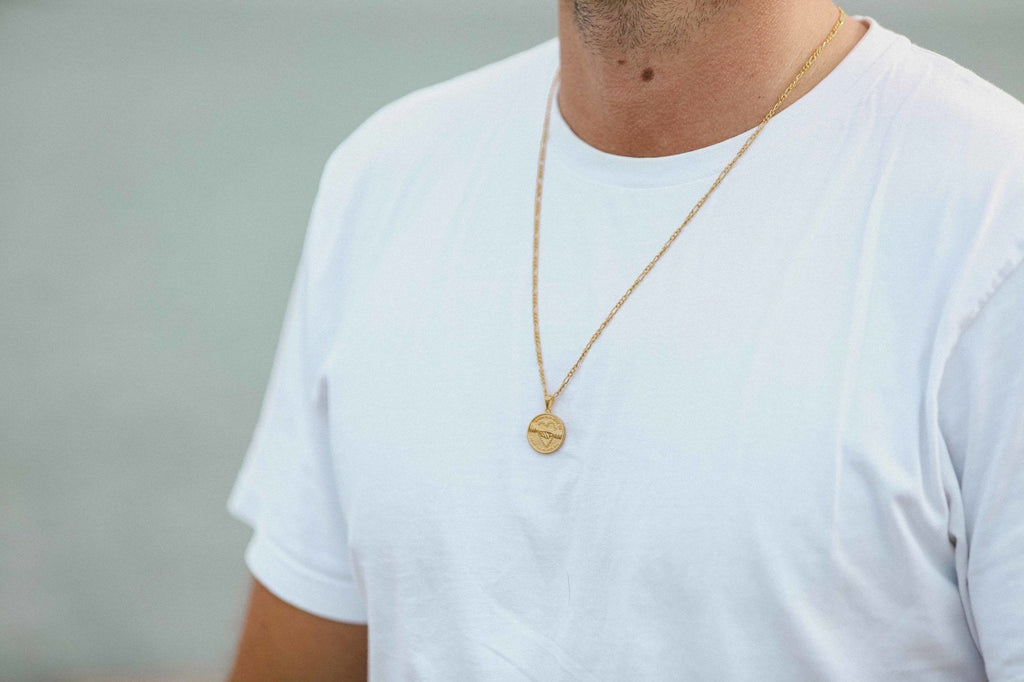 IX Love Seal Gold Plated Pendant