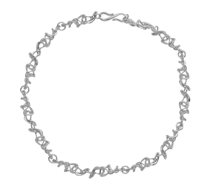 Amara Link Silver Necklace