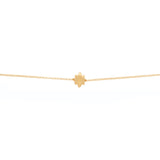 Bud 18K Gold Anklet