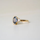 Nil Pokura 18K Gold Ring w. Spinel & Diamonds