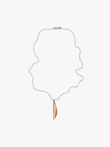 Bay Leaf 14K Gold Necklace