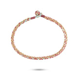 Braided Gold/Mixed coloured Bracelet