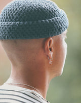 IX R Letter Silver Pendant