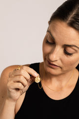 IX Scorpion Gold Plated Pendant