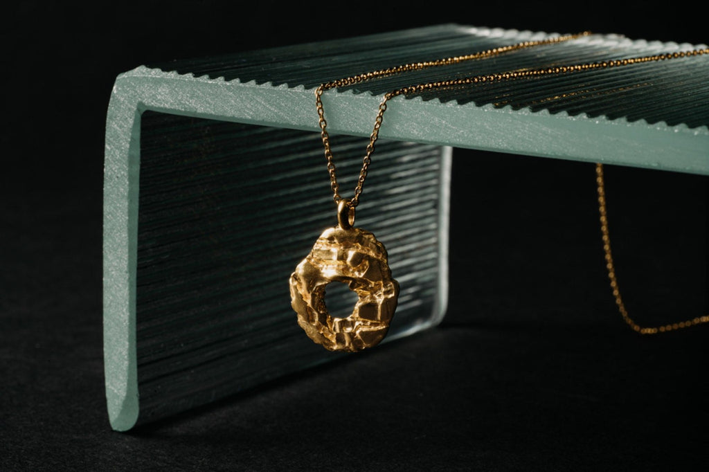 IX Rock Gold Plated Halskette