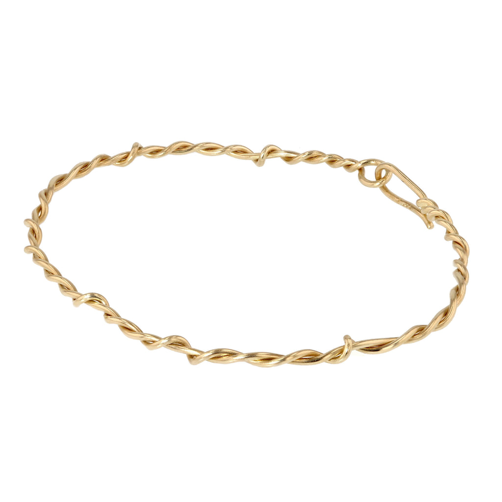 Twister 18K Gold Bracelet