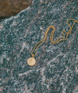 IX Treasure hunt Gold Plated Pendant